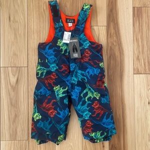 NWT The Children’s Place Toddler Snow Overalls, Size 12-18 mos